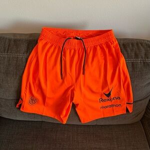 Marathon Authentic Ecuador National Team Training Orange Shorts Men’s Sz: M
